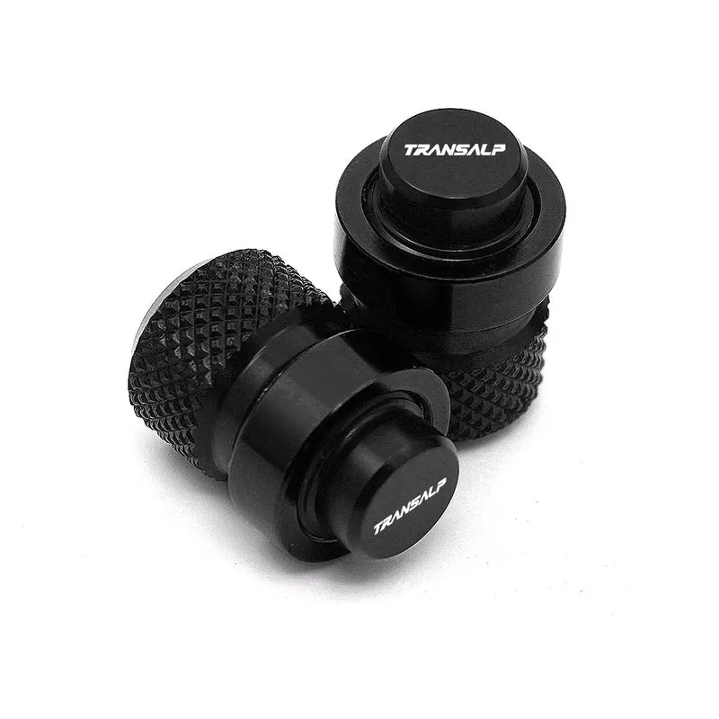 Motorcycle Accessorie Wheel Tire Valve Stem Caps For HONDA TRANSALP 600 650 700 XLV Transalp CNC Airtight Covers new motorbike