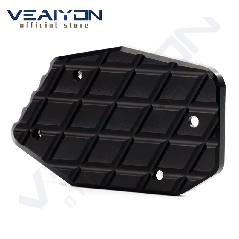 For Honda XLV 600 650 700 TRANSALP XL600V XL650V XL700V CNC Side Stand Foot Kickstand Enlarge Extension Support Plate Pad
