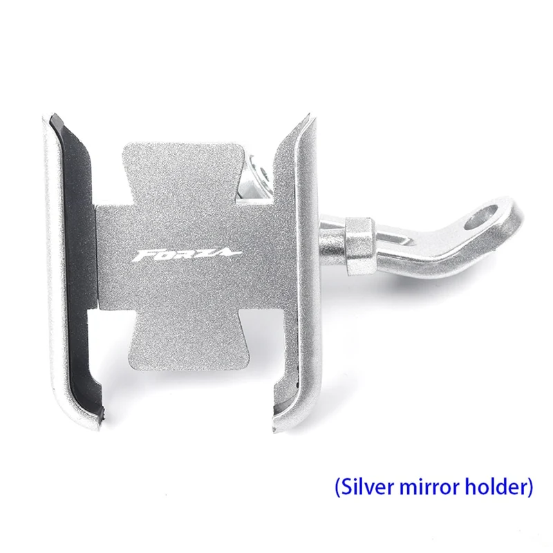 For Honda Forza 125 250 300 350 750 Motorcycle Mobile Phone Holder GPS Navigator Rearview Mirror Handlebar Bracket Accessories
