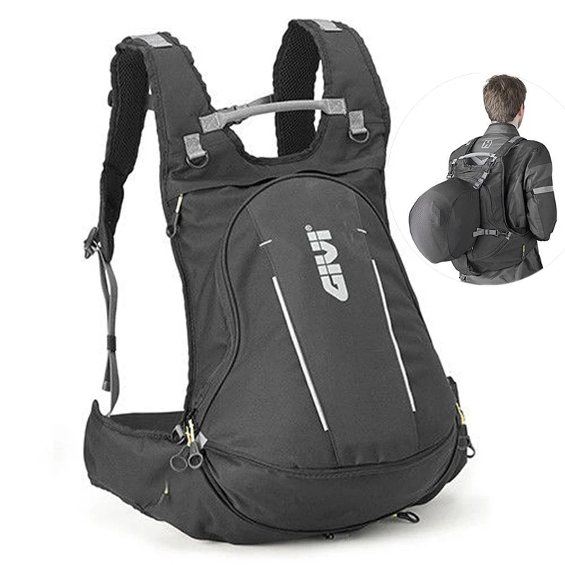 For GIVI Motorcycle Backpack Helmet Bag Waterproof Motocross Riding Shoulder Bags Outdoor Off-road Racing Climbing Backpack 24L