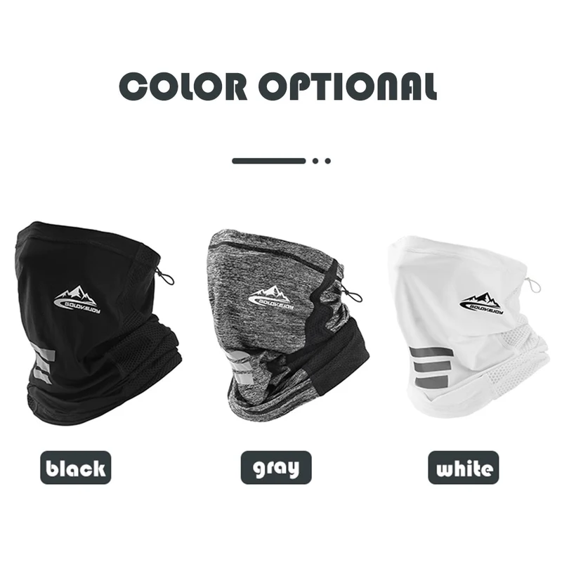 IRON JIA'S Motorcycle Face Mask High Stretch Summer Fabric Moto Dust-Proof UV Protection Mesh Motorbike Neck Gaiter Face Mask