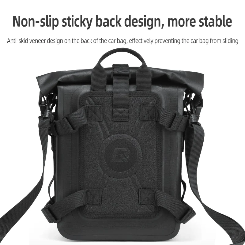 Rockbros Motorcycle Bag Side Bag Waterproof Side Luggage Motorcycle Travel Bag Quick-Release Riding Guard Bar Bag Bike Tail Bag