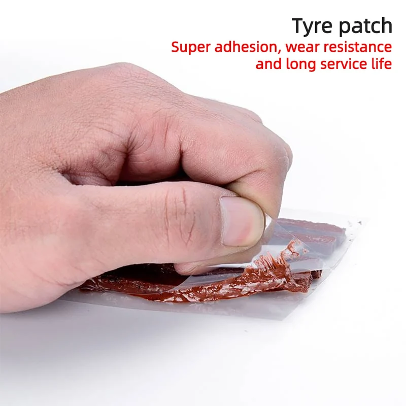 Tire Repair Kit Puncture Plug Tools Tyre Puncture Emergency for Tire Strips Stirring Glue Repair Tool Kit Car Accessories