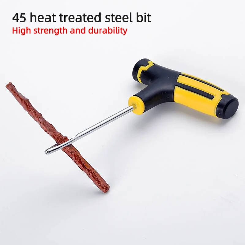 Tire Repair Kit Puncture Plug Tools Tyre Puncture Emergency for Tire Strips Stirring Glue Repair Tool Kit Car Accessories