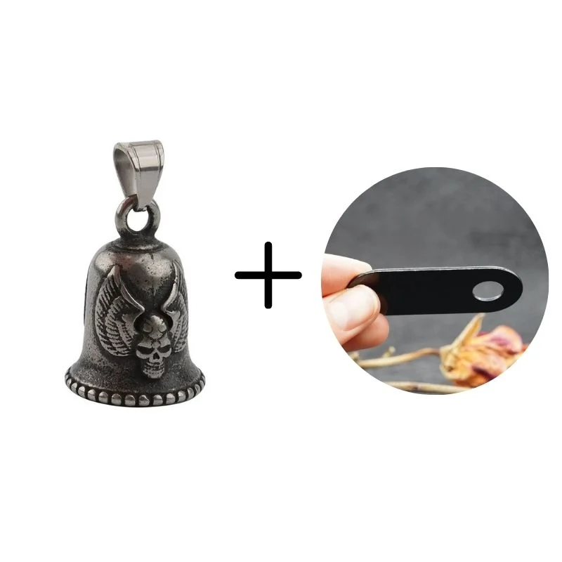Guardian bell moto - Tête de mort