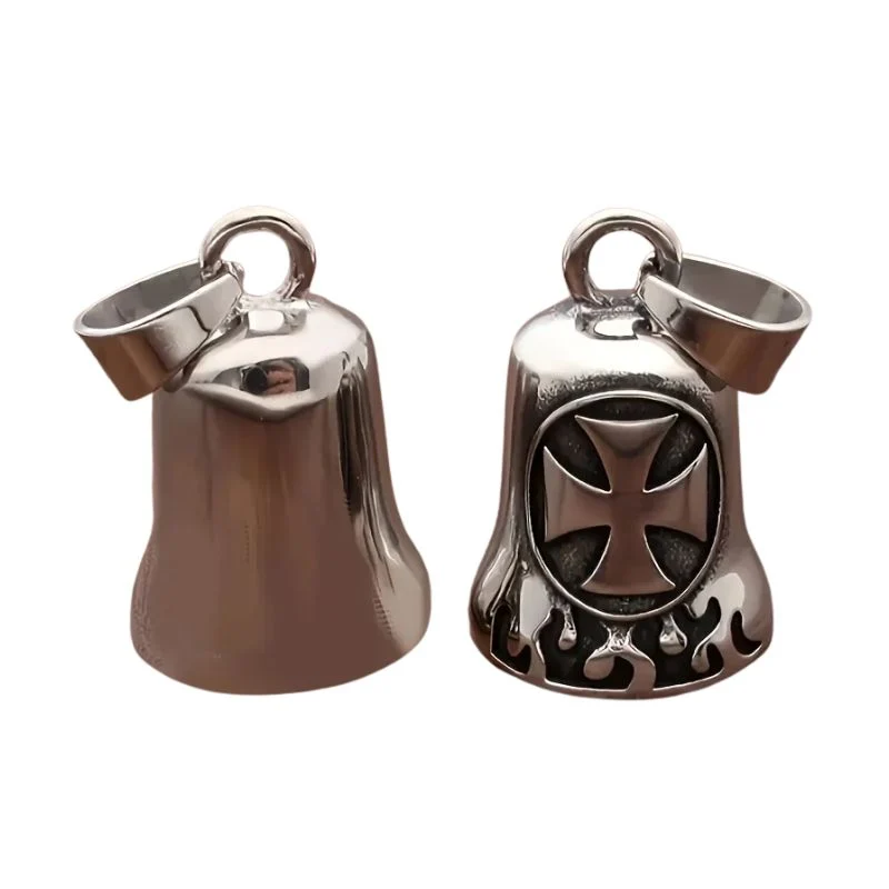 Guardian bell - Croix de malte argent