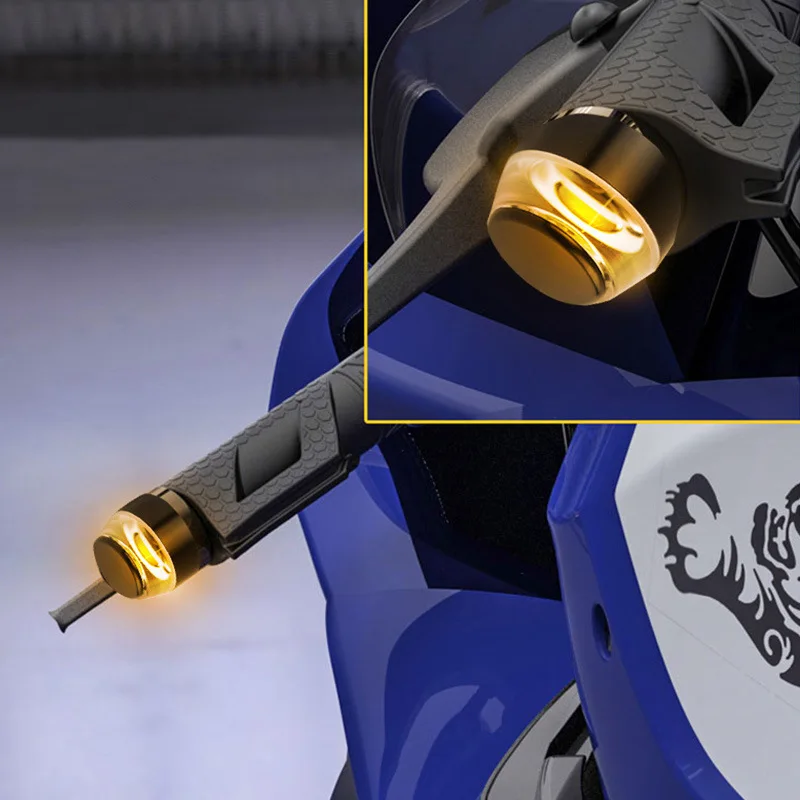 Clignotants moto – Embout guidon