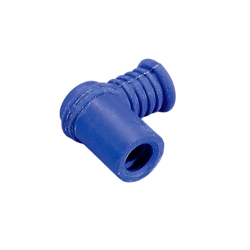 Pipa de bujía silicona corta Polini