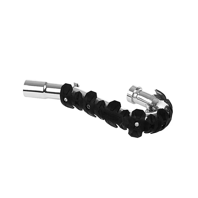 Protector Colector Armadillo Corto Polisport - negro