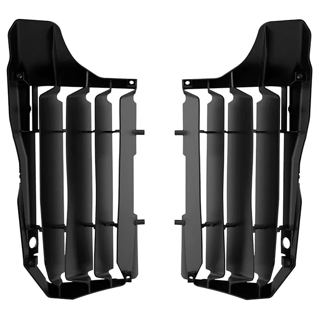 Aletines radiador Honda CRF250R 20-21 Polisport - negro