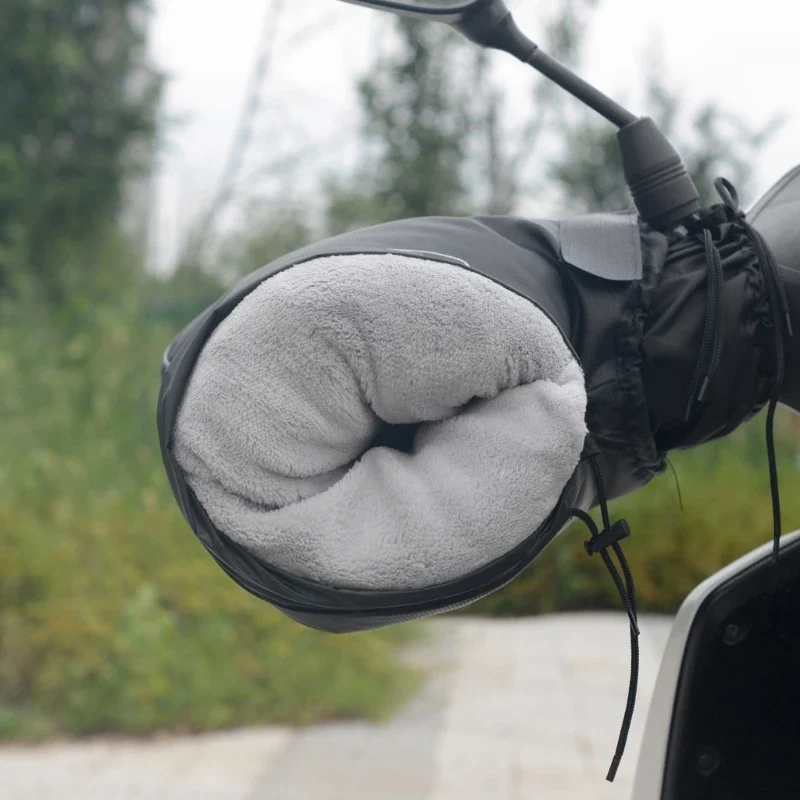 Manchons de moto et scooter hiver - Doublure polaire