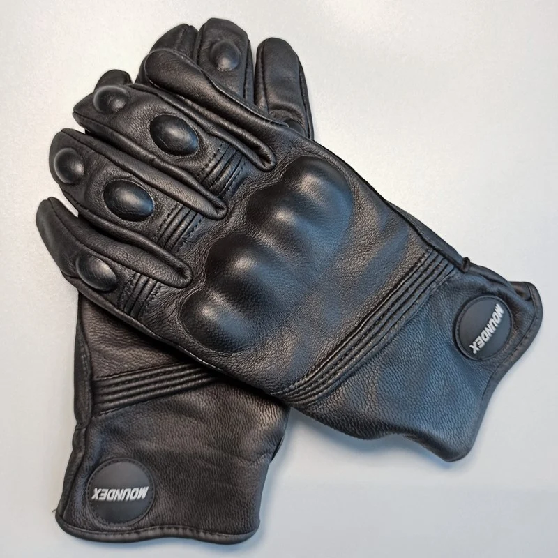 Gants de moto en cuir - Marcos