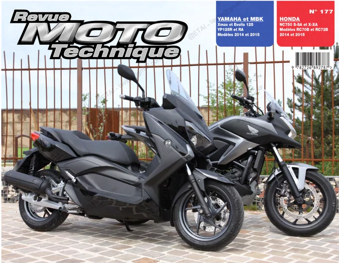 Manuel d'atelier Honda NC 750 2014