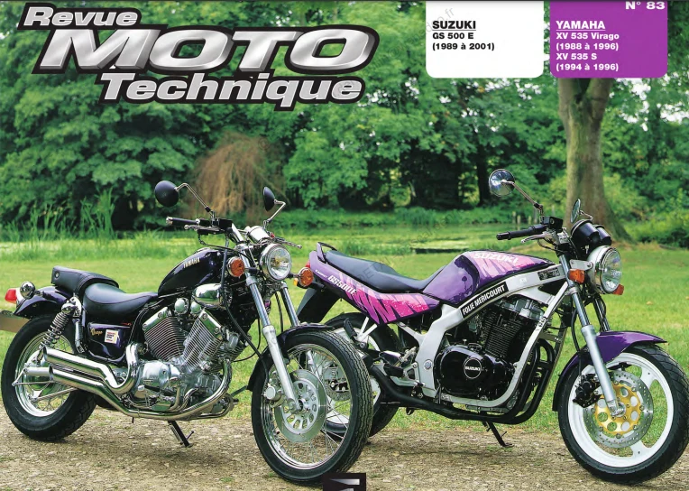 Manuel de réparation Yamaha 535 Virago