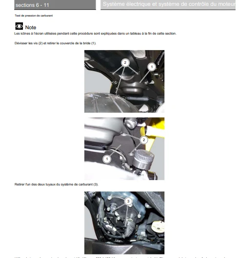 Manuel d'atelier Ducati Diavel 2010 2012 français