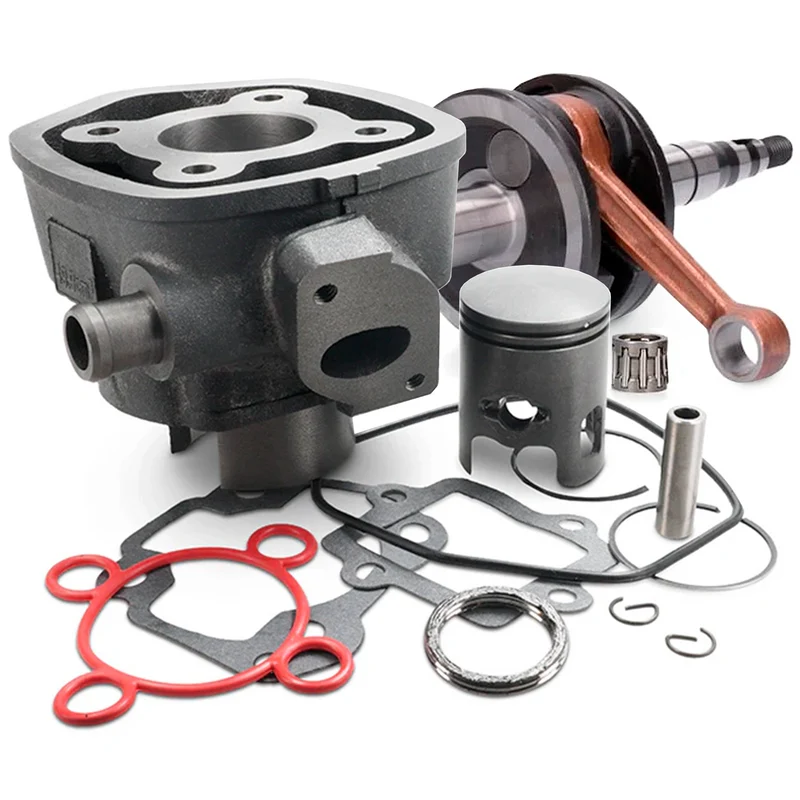 Kit cilindro y cigüeñal Allpro Minarelli horizontal LC 50cc