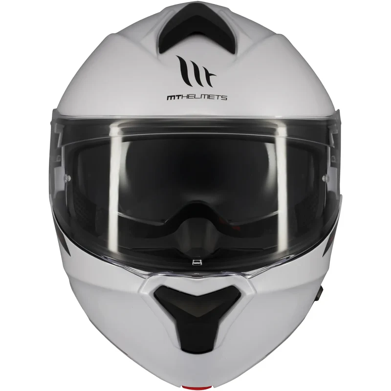 Casco MT Genesis SV Solid A0 - Blanco Brillo