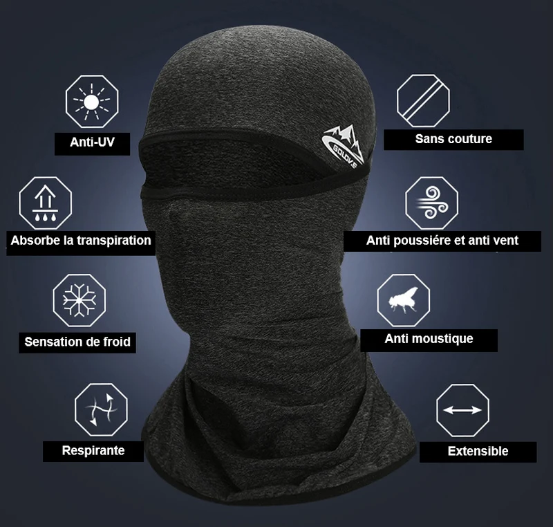 Cagoule de moto - X-Tiger
