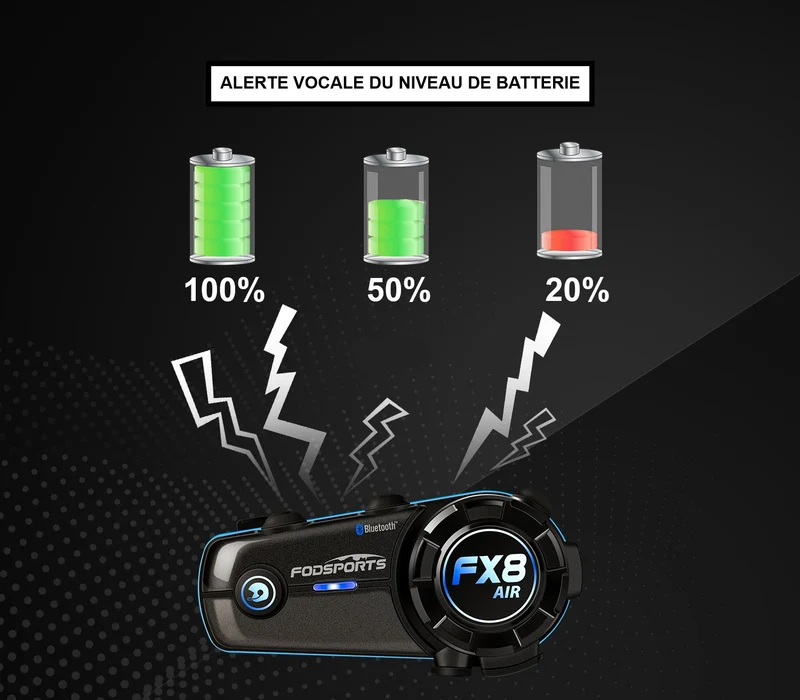 Intercoms moto DUO - FX8 AIR