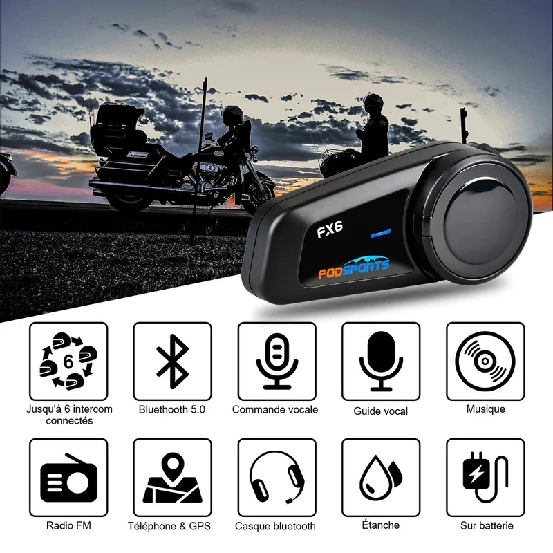Intercom moto - FX6