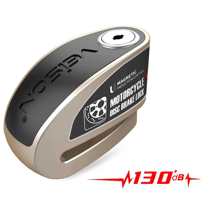 Bloque disque moto + Alarme 130DB - AlarmGuard