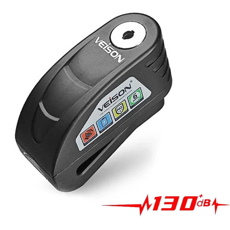 Bloque disque moto + Alarme 130DB - SoundLock