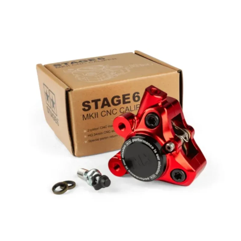 Pinza freno delantera Stage6 CNC Minarelli / Piaggio / Peugeot