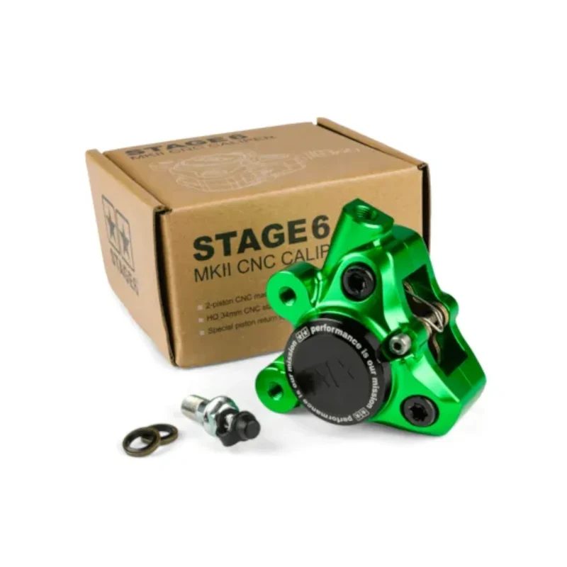Pinza freno delantera Stage6 CNC Minarelli / Piaggio / Peugeot