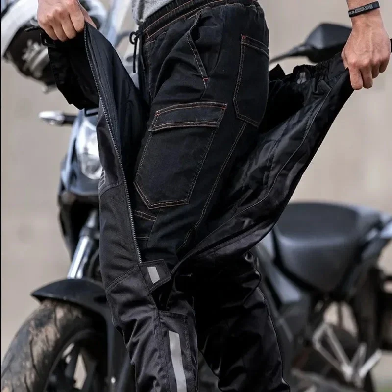 Sur pantalon de moto étanche