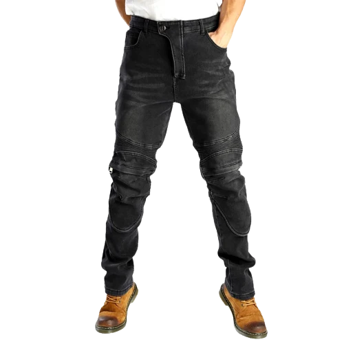 Jean de moto avec kevlar
