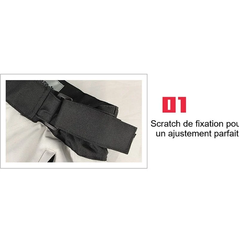 Pantalon de moto noir été / hiver