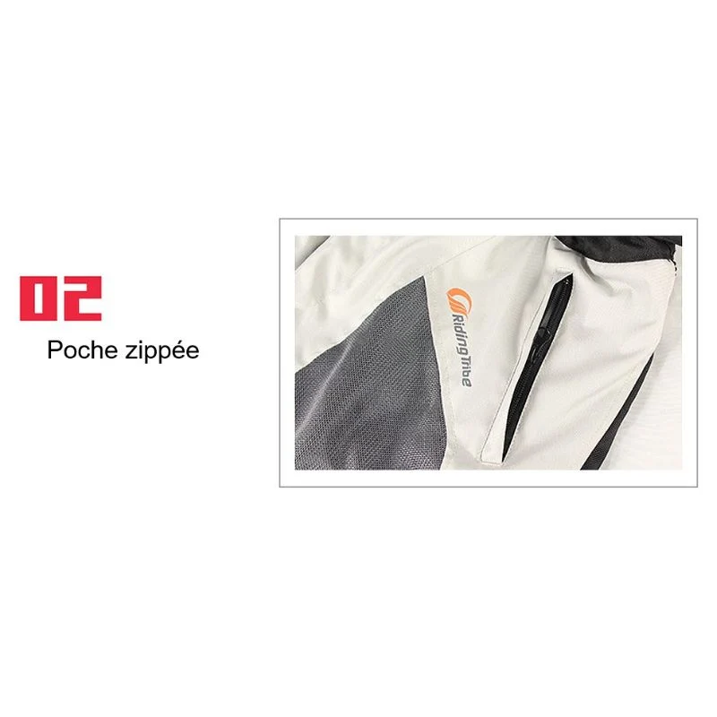 Pantalon de moto noir été / hiver