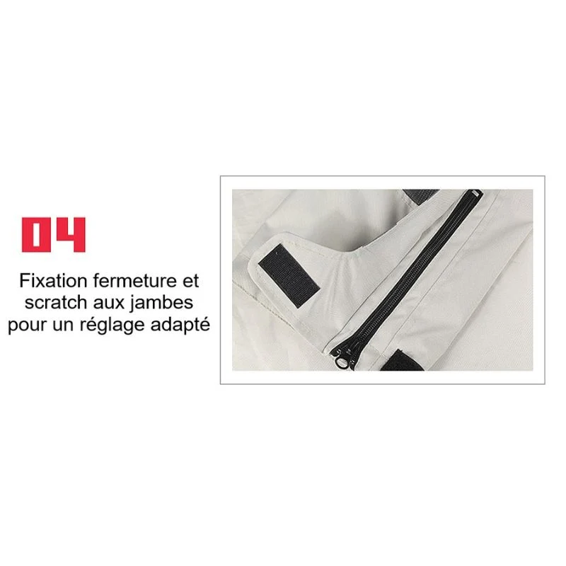 Pantalon de moto noir été / hiver