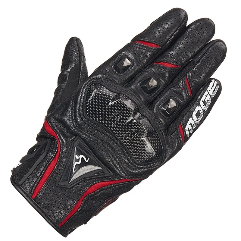 Gant de moto été en cuir - Dorio