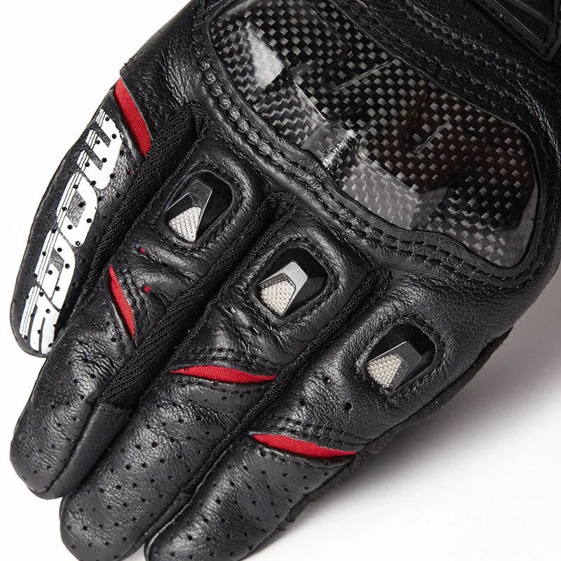 Gant de moto été en cuir - Dorio