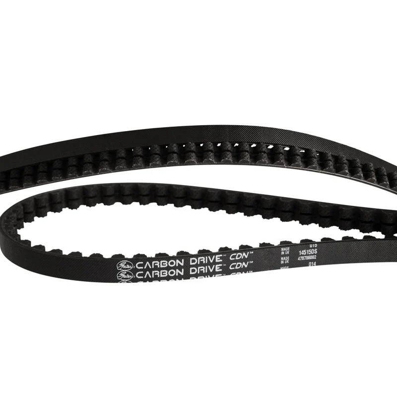 Courroie carbone Gates CDX Carbon Drive 122 dents noir