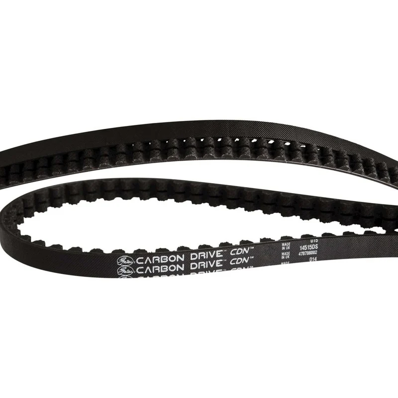 Courroie carbone Gates CDN Belt Carbon Drive 118 dents noir