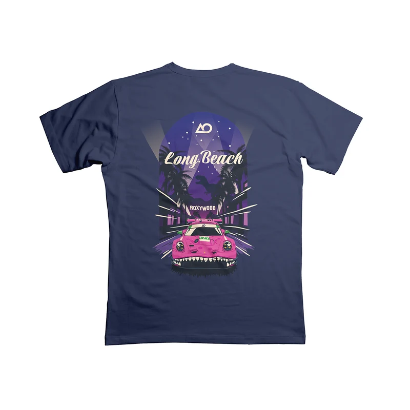 Adult Long Beach or Bust Roxy Tee