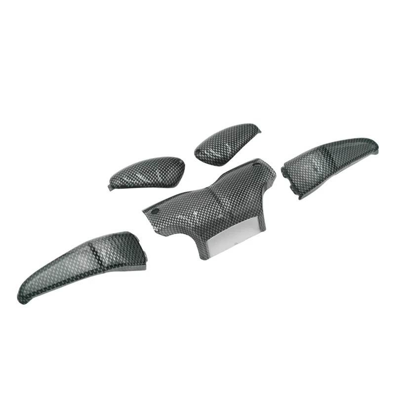 Set de verre clignotant effet carbone Gilera Runner