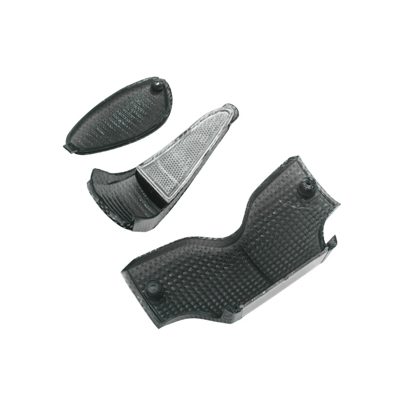 Set de verre clignotant effet carbone Gilera Runner