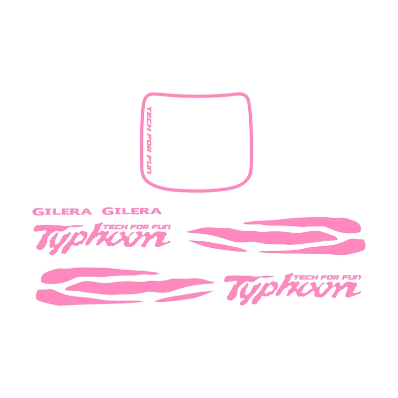 Set d'autocollants Waves Piaggio / Gilera Typhoon