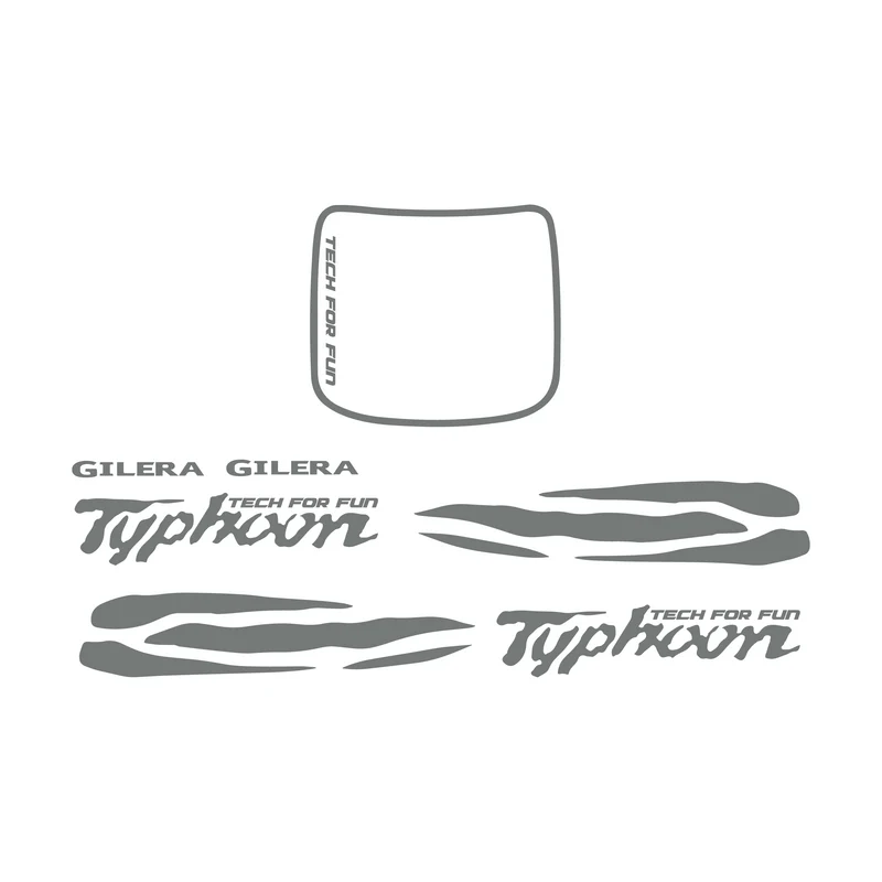 Set d'autocollants Waves Piaggio / Gilera Typhoon