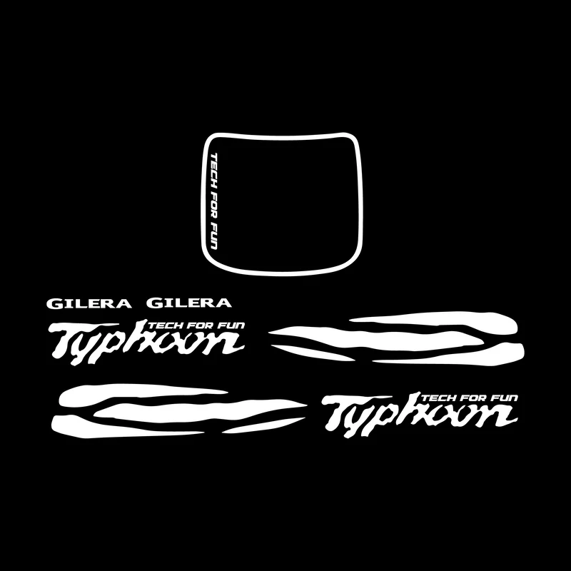 Set d'autocollants Waves Piaggio / Gilera Typhoon