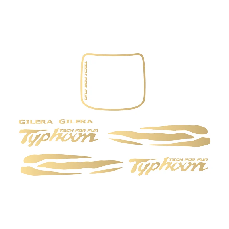 Set d'autocollants Waves Piaggio / Gilera Typhoon