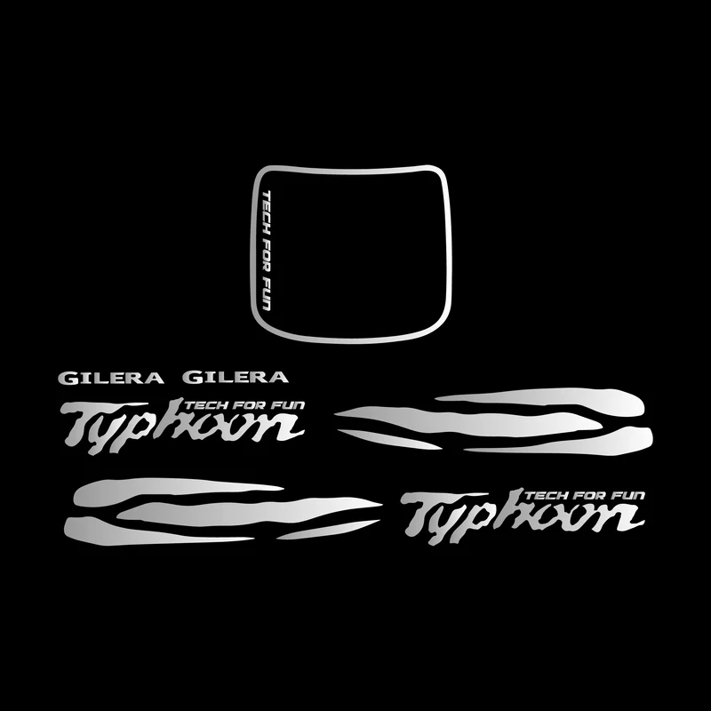 Set d'autocollants Waves Piaggio / Gilera Typhoon
