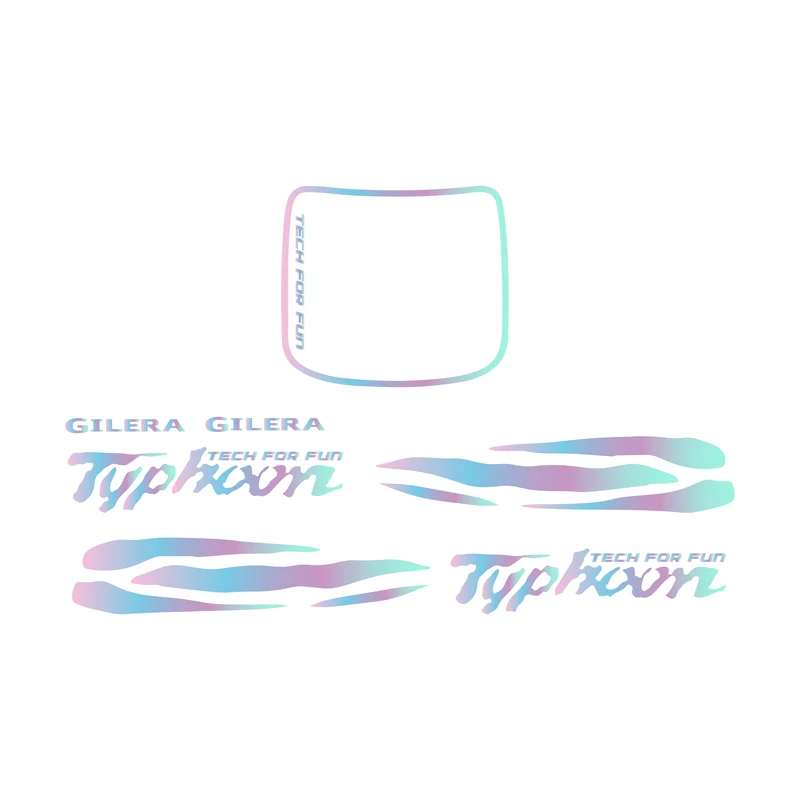Set d'autocollants Waves Piaggio / Gilera Typhoon
