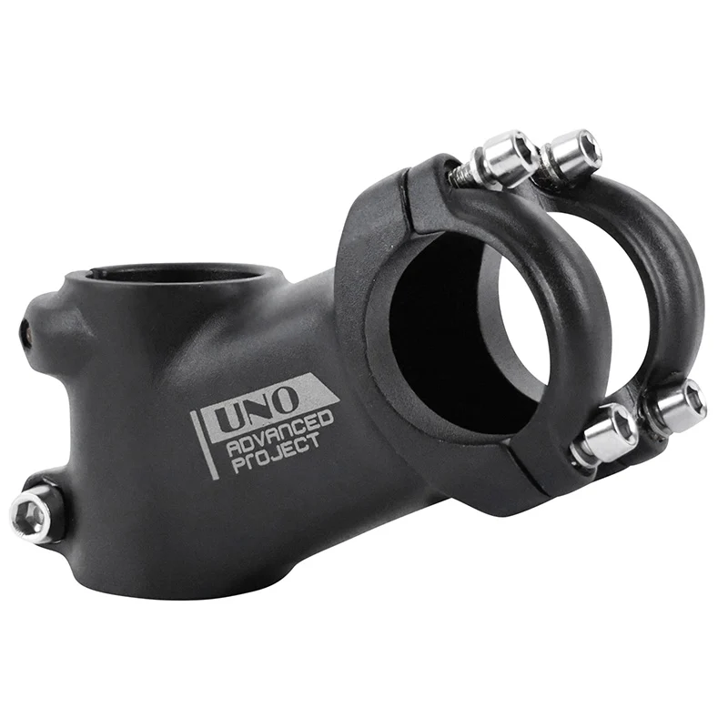 Potence Route-VTT Noir Capot Noir Releve 25° 31.8 L 70 mm