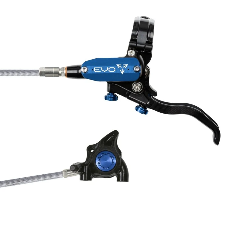 Hope Tech 4 EVO X2 Flatmount Braided No Rotor