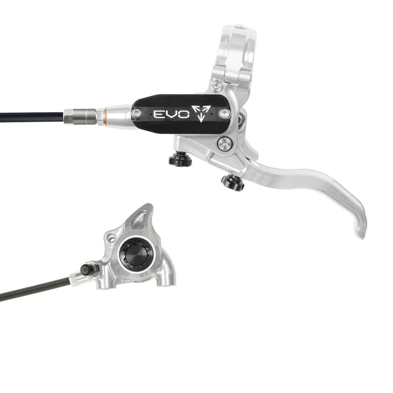 Hope Tech 4 EVO X2 Flatmount Braided No Rotor