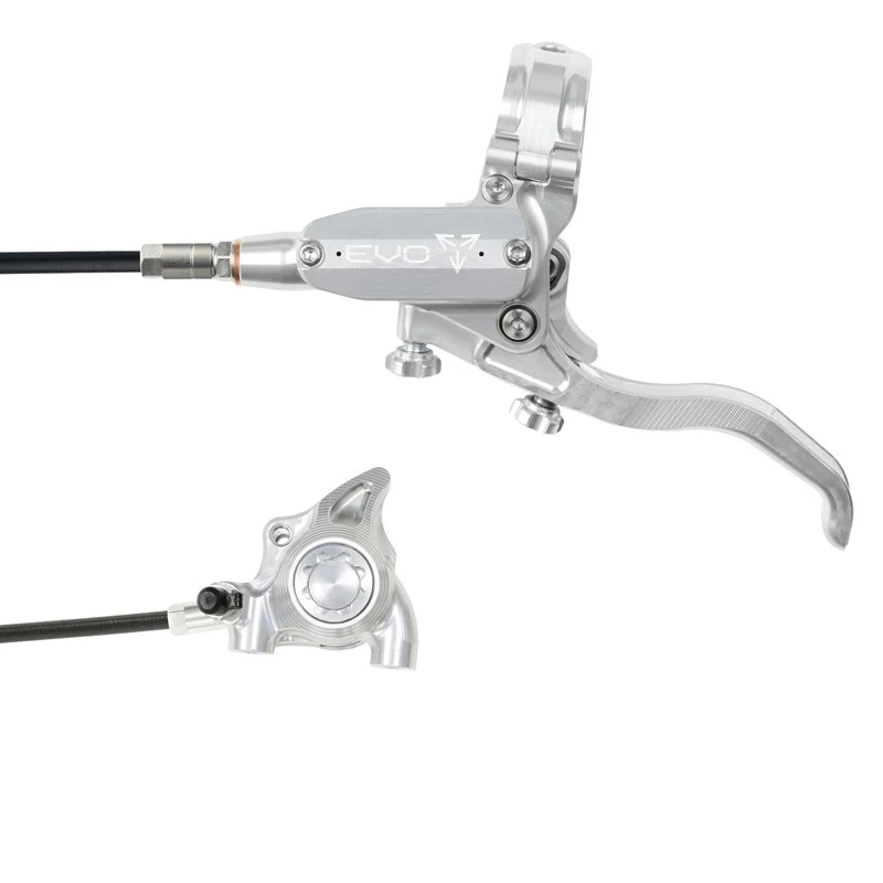 Hope Tech 4 EVO X2 Flatmount Braided No Rotor